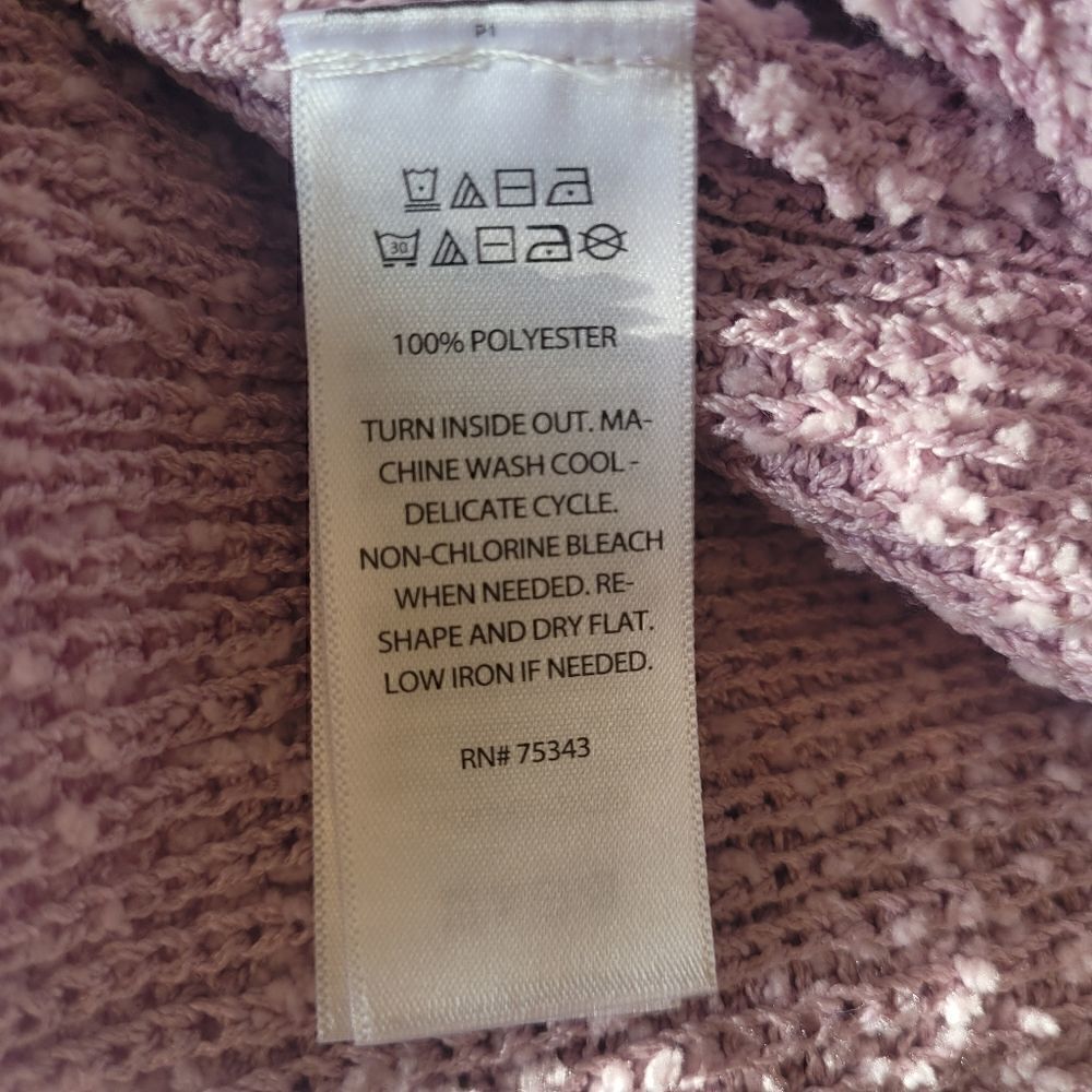 Rachel Zoe lavender cardigan  - Picture 7 of 7